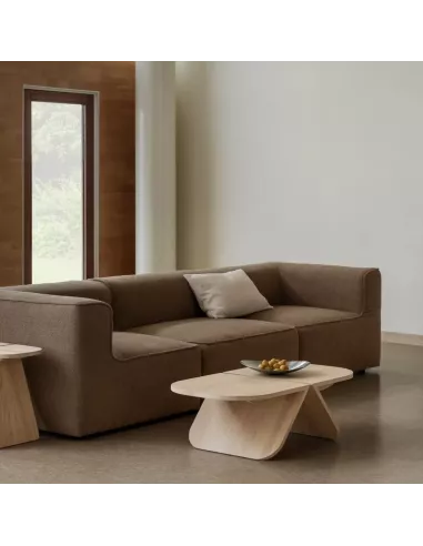 Table basse coffee en chêne 100 x 54 cm - AVIO - Chêne