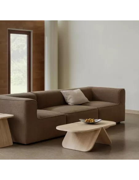 Table basse coffee en chêne 100 x 54 cm - AVIO - Chêne