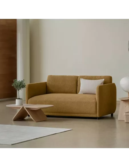 Table basse coffee en chêne 100 x 54 cm - AVIO - Chêne