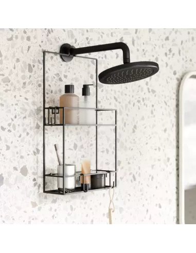 Serviteur de Douche CUBIKO - Noir
