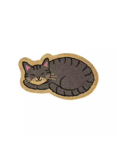 Paillasson forme de chat