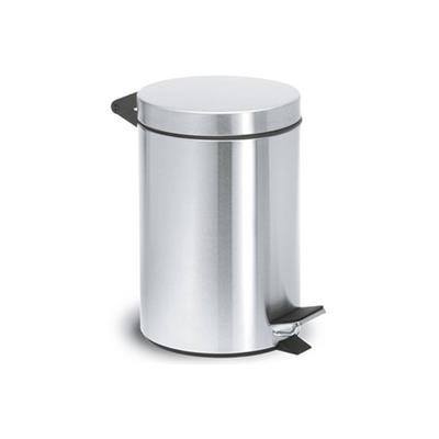 Poubelle Salle de Bain 3L Inox Mat Nexio