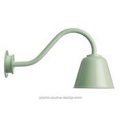 Applique Murale Extérieur Rétro Bell Light Green