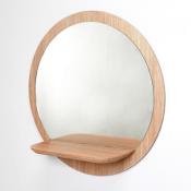 Miroir Etagère Bois Miroir Sunrise L