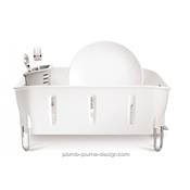 Egouttoir Vaisselle Design Compact Blanc KT1104