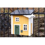 Boite aux Lettres Cottage Jaune