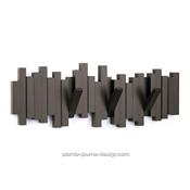 Porte manteaux Sticks Chocolat