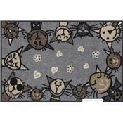 Tapis d'Entre Design Chat Circle Cat 50x75