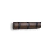 Portemanteaux Flip 3 Hook Noyer