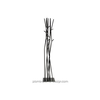 Porte Manteau sur Pied Design Arbre Latva Noir