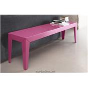 Banc Extérieur Zef 160cm - Acier ou Aluminium