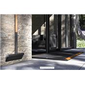 Balai extérieur 50cm en frêne anthracite