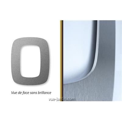 Numéro de Maison Inox Autocollant 0 - 8cm