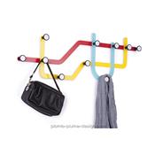 Porte Manteau Mural Subway multi hook