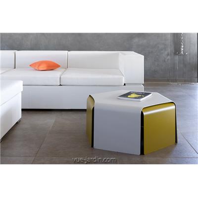 Table Basse Aluminium Ponant - Lot de 2