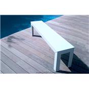 Banc Extérieur Zef 160cm - Acier ou Aluminium