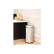 Poubelle 55L inox  bascule