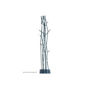 Porte Manteau sur Pied Design Arbre Latva Bleu Ocan