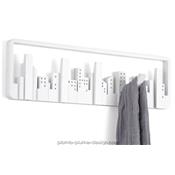 Porte manteaux Skyline Blanc