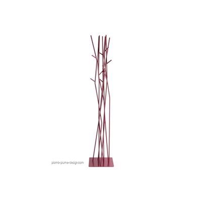 Porte Manteau sur Pied Design Arbre Latva Rouge Pourpre