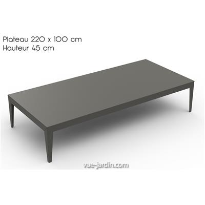 Table Basse Rectangle Zef XXL