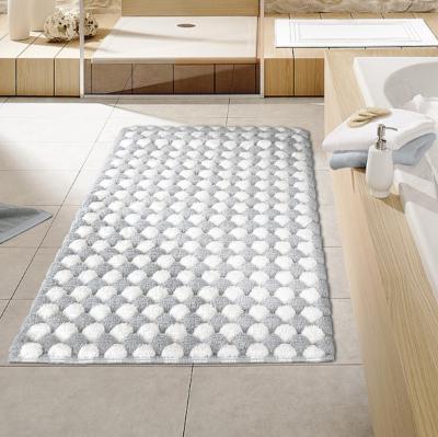 Tapis de bain Merida gris