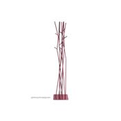 Porte Manteau sur Pied Design Arbre Latva Rouge Pourpre