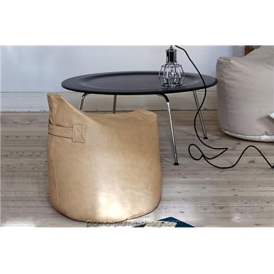 Pouf Satellite cuir