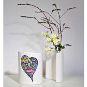 Vase Design Contemporain Céramique Myrna